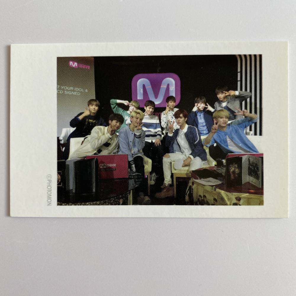UP10TION 'SPOTLIGHT' MWAVE MEET & GREET POLAROID PHOTOCARD - VERSION A